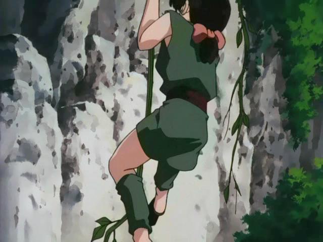 Otaku Gallery  / Anime e Manga / Inu-Yasha / Screen Shots / Episodi / 013 - L`enigma della luna nuova! Inuyasha dai capelli neri! / 049.jpg